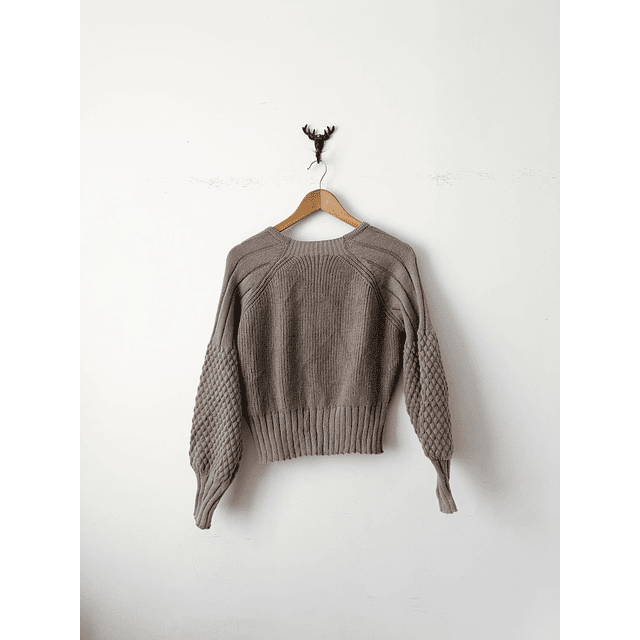 Chaleco capuchino (S)