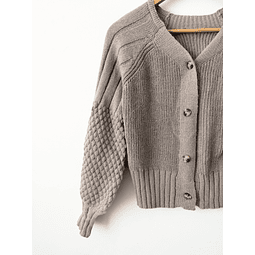 Chaleco capuchino (S)