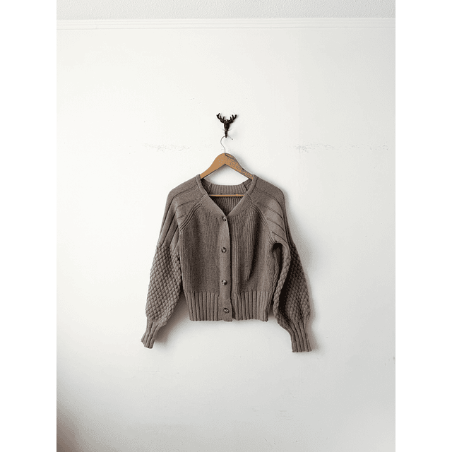 Chaleco capuchino (S)