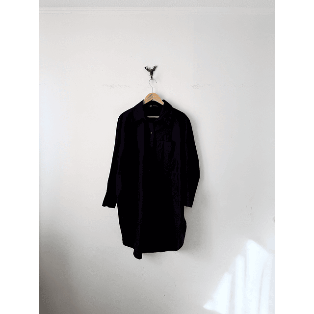 Vestido camisa (M)