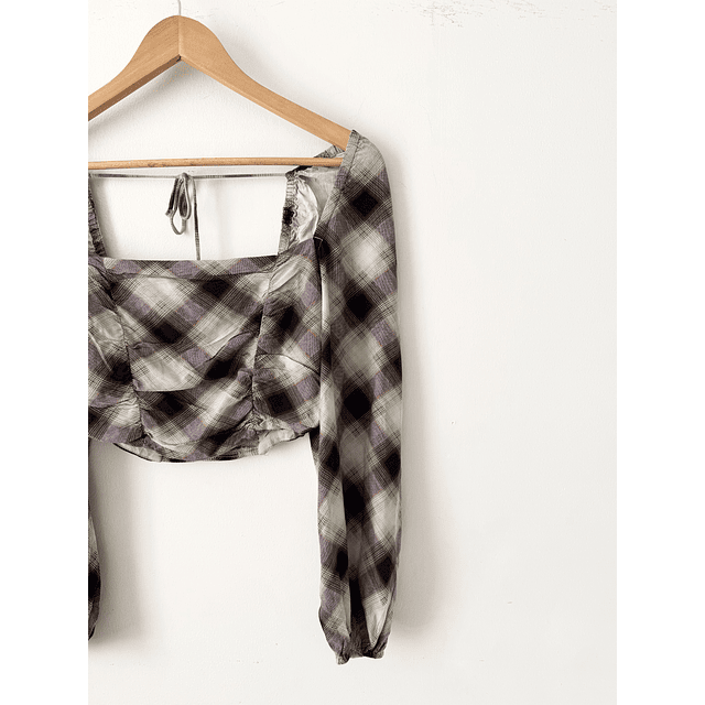 Blusa escocesa (S)