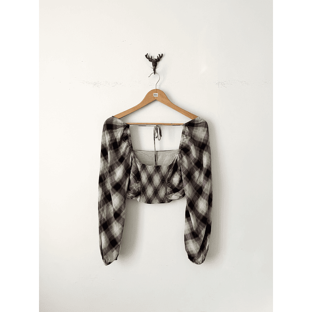 Blusa escocesa (S)
