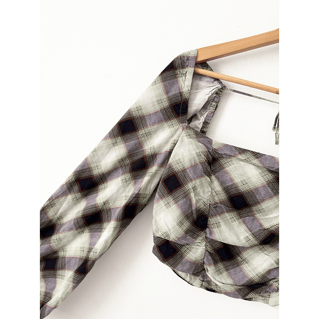 Blusa escocesa (S)