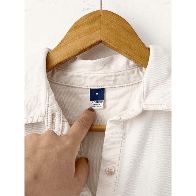 Camisa blanca (M)