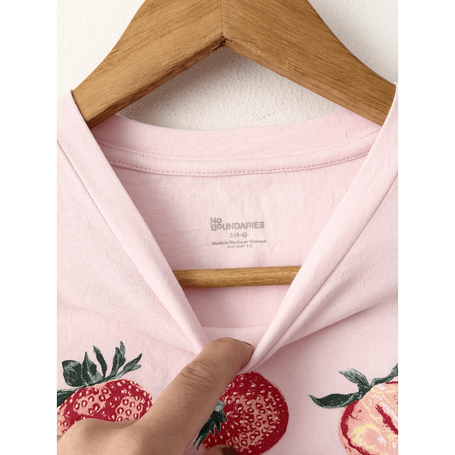 Camiseta frutíllas (S)