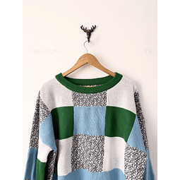 Chaleco cuadros (ML)