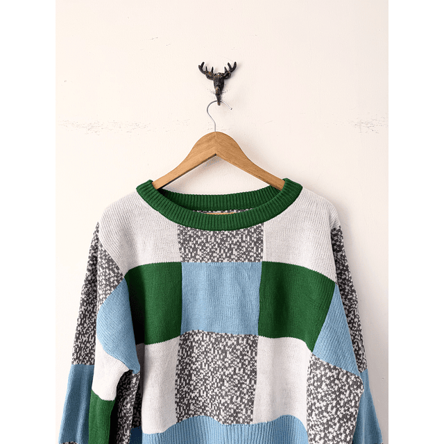 Chaleco cuadros (ML)