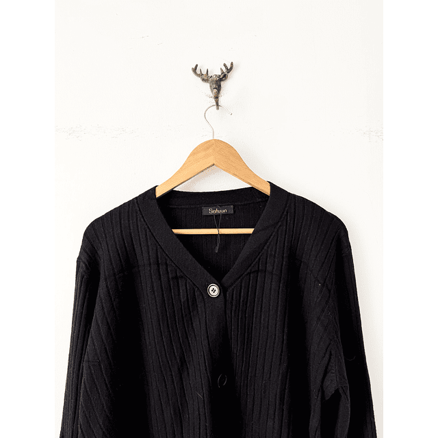 Cardigan negro (ML)