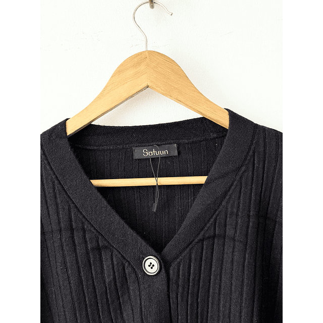 Cardigan negro (ML)