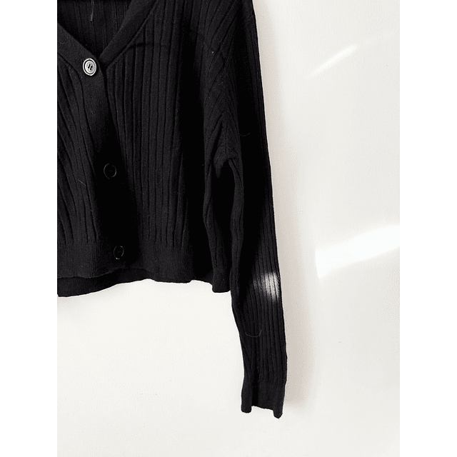Cardigan negro (ML)