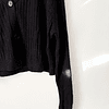 Cardigan negro (ML)