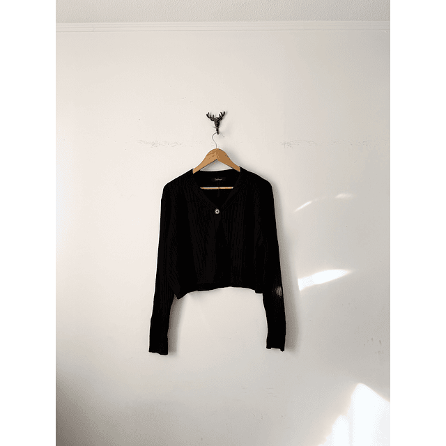 Cardigan negro (ML)