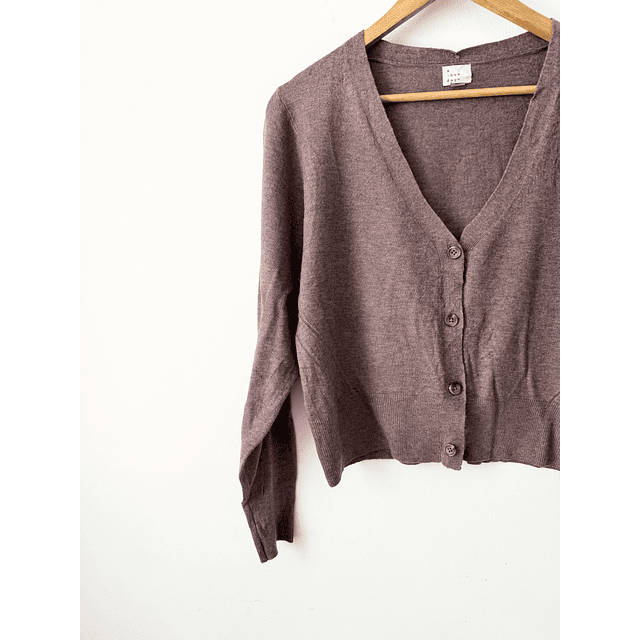 Cardigan cafesoso (S)