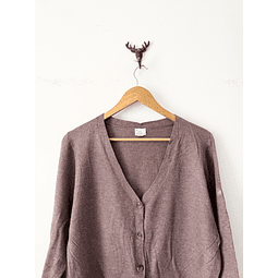 Cardigan cafesoso (S)