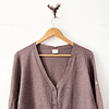 Cardigan cafesoso (S)