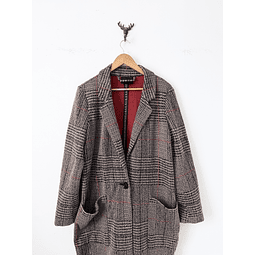 Abrigo escocés (L)