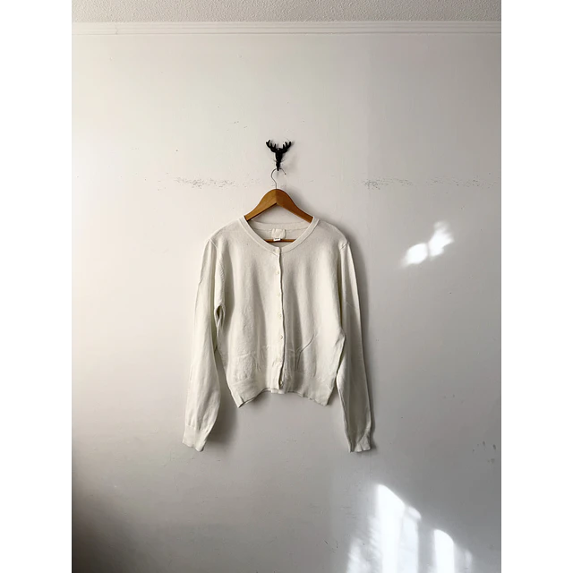 Cardigan blanco (ML)