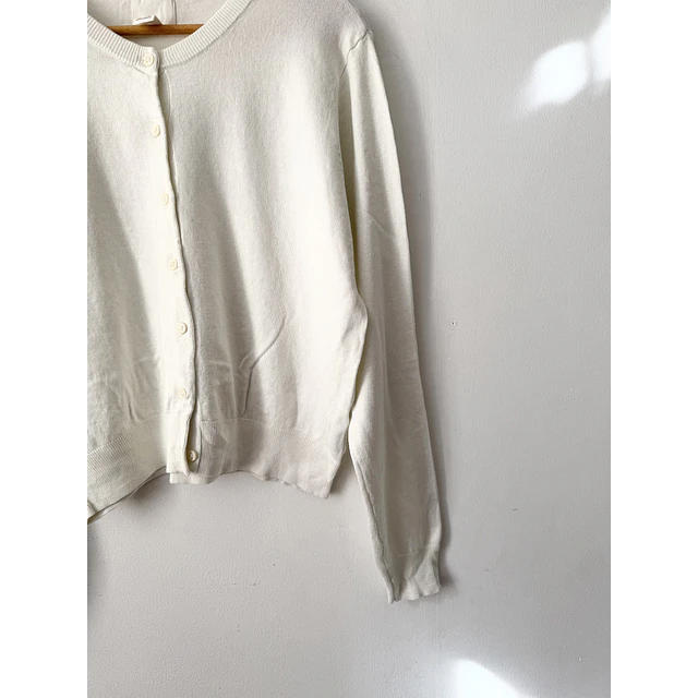 Cardigan blanco (ML)