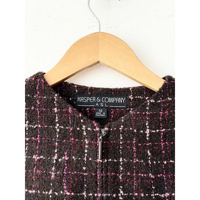 Chaqueta tweed (ML)