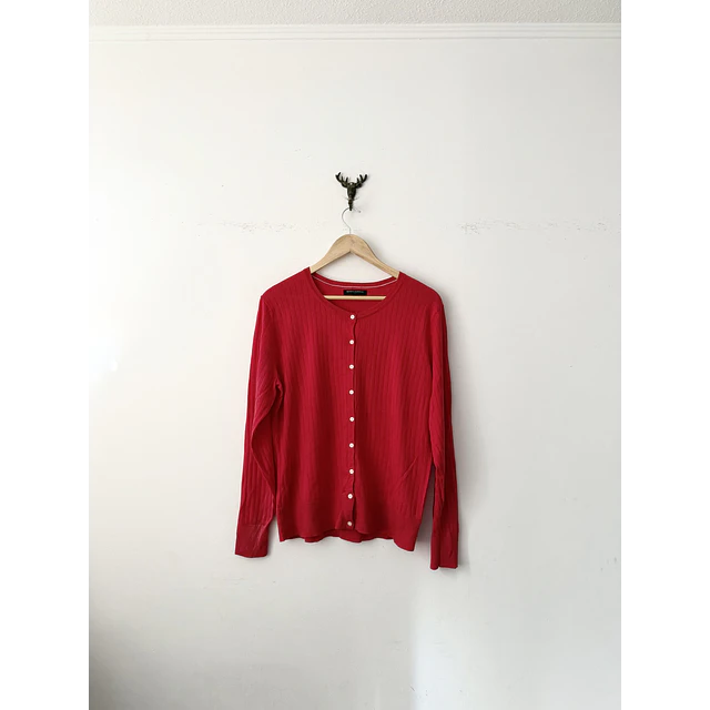 Cardigan rojo (L/XL)