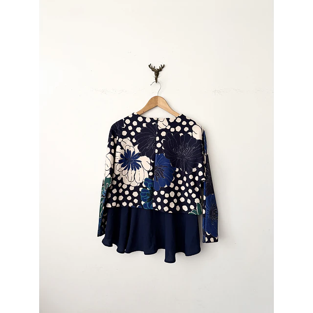 Blusa floral (S)