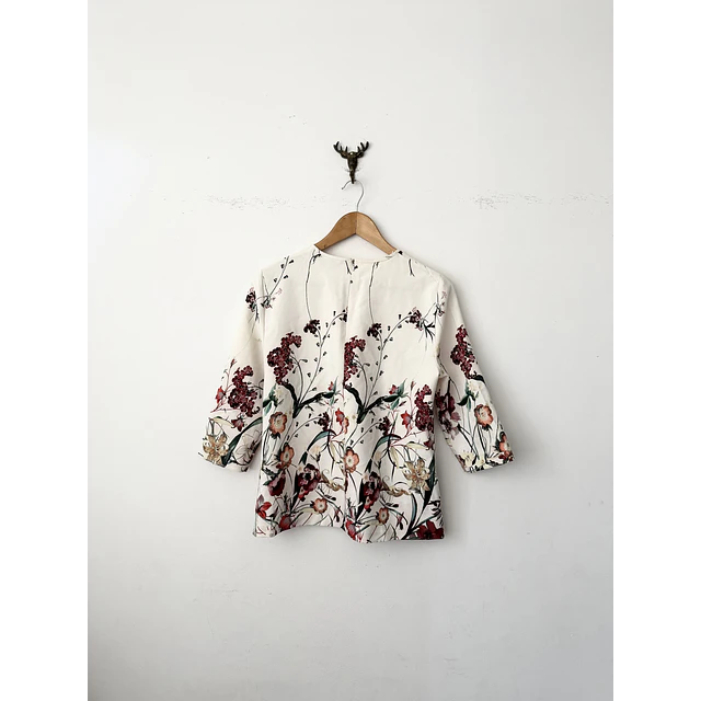 Blusa floral (S)