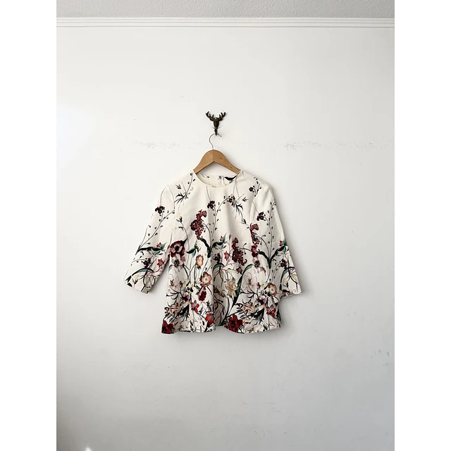 Blusa floral (S)