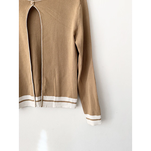 Cardigan beige (SM)