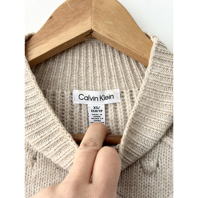 Chaleco beige (XS/S)