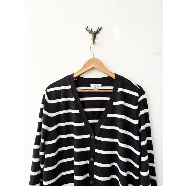 Cardigan rayado (L)