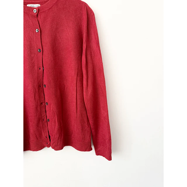 Cárdigan rojo (S)