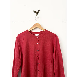 Cárdigan rojo (S)