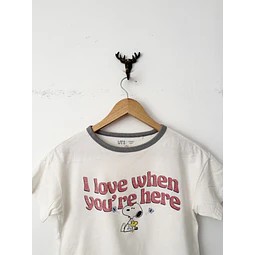 Polera Snoopy (XS/S)