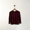 Cardigan burdeo (S)