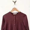 Cardigan burdeo (S)