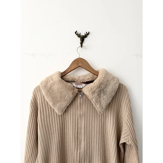 Chaleco beige (L)