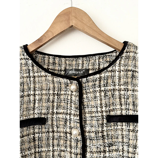 Chaqueta tweed (M)