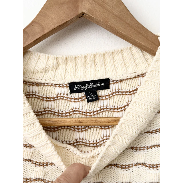 Chaleco blanquito (S)