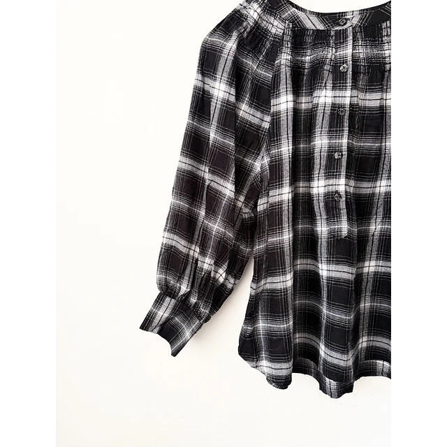 Blusa escocesa (S)