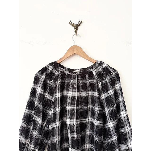 Blusa escocesa (S)