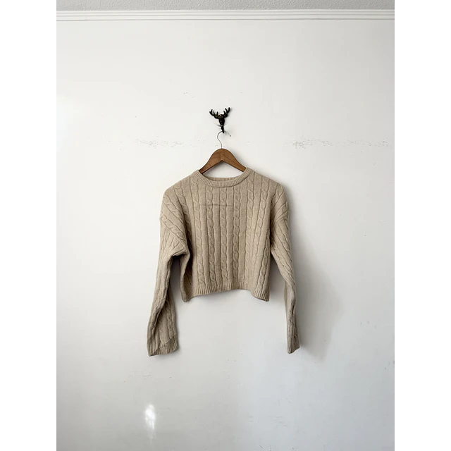 Chaleco trenzado (S)