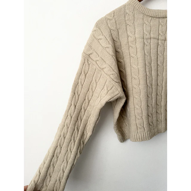 Chaleco trenzado (S)