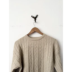 Chaleco trenzado (S)