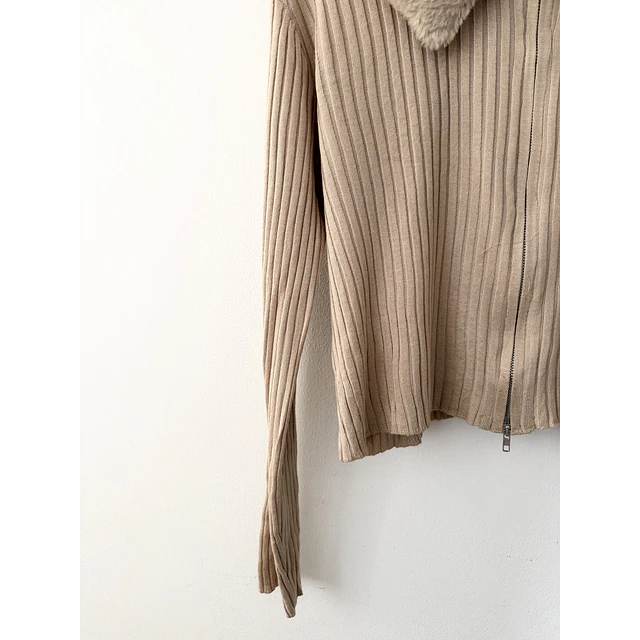 Chaleco beige (L)