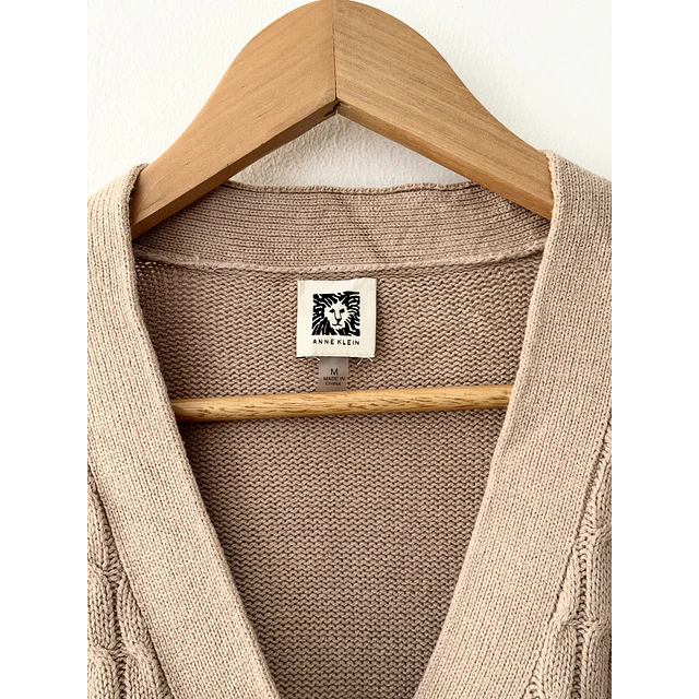 Chaleco beige (M)