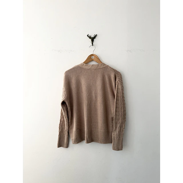 Chaleco beige (M)