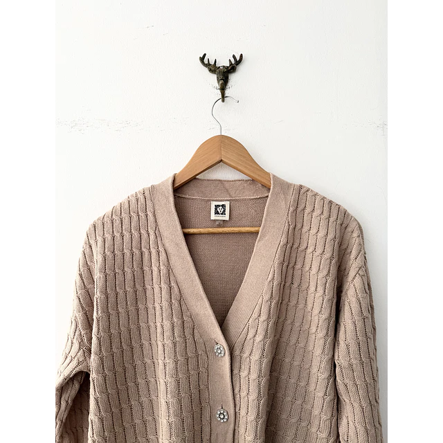 Chaleco beige (M)