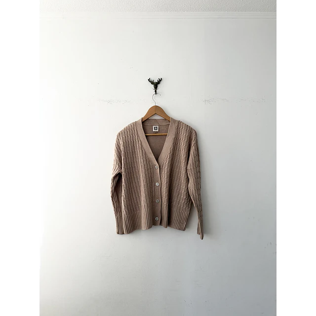 Chaleco beige (M)