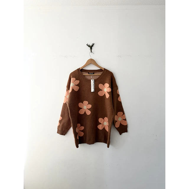 Chaleco floral (L)