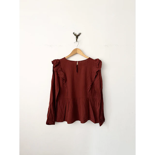 Blusa terracota (M)